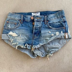 One teaspoon shorts size 25